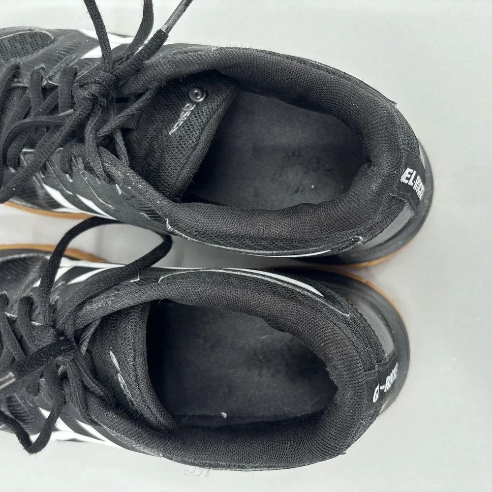 ASICS GEL-Rocket Shoes Womens Size 8.5 40 Black Indoor Court Sneakers 1072A034